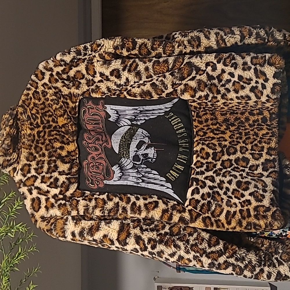 OOAK faux fur jacket